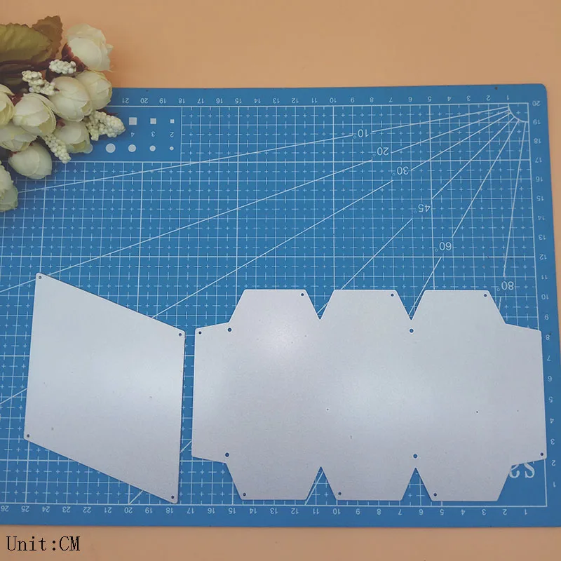 

Confetti Launch Box 2019 new Metal Cutting die Knife Mold For Birthday Wedding GIFT Cards Box Bag DIE cutter Craft making