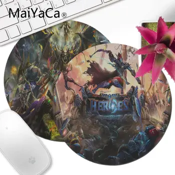 

MaiYaCa Heroes of the Storm Unique Desktop Pad Game Round Mousepad Keyboards Mat Gamer Gaming mouse pad Desk Mat anime mouse pad