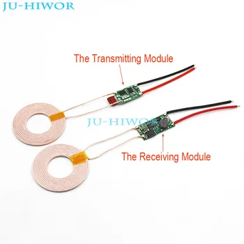 

1pair/lot XKT-412-26 Wireless Charging Module Transmitting Input DC 9V~12V Receiving Output DC 5V 2A Wireless Chip