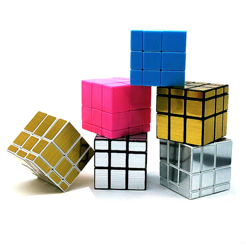 3x3x3 Magic Mirror Cube Professional Magic Cast Coated Puzzle Speed Cube Learning Education Toys For Children Magic Cube