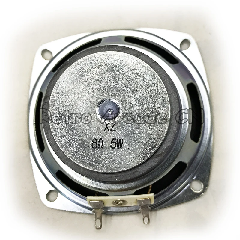 2 Pcs 3 Inch Piazza 8 Ohm 5 W Altoparlante 3 "8Ohm 5 W Altoparlante Per La Macchina Del Gioco Di Galleria Parti Del Mobile Operatore Della Moneta Acce