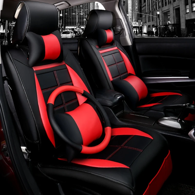 Front+Rear 5Seats Automobiles Car Seat Covers for FIAT fullback/idea