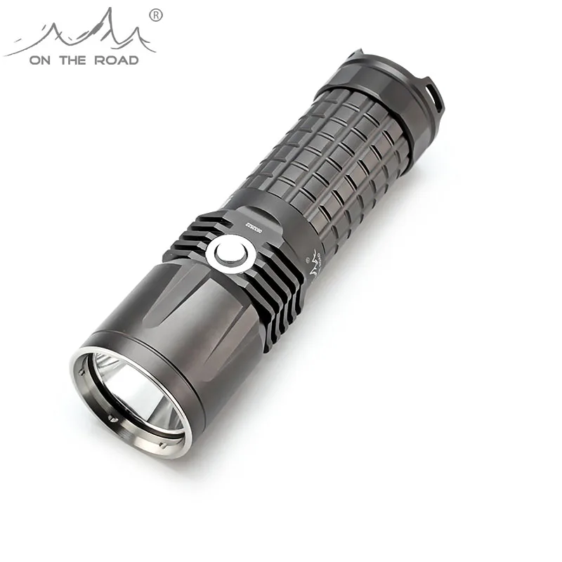 Фонарик на дороге X5 (без аккумулятора) USB Type C литиевая зарядка 26650 Прямая 18650