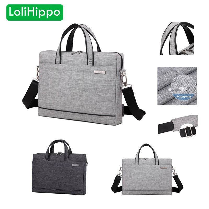 LoliHippo Universal Business Laptop Shoulder Bag Notebook Multifunctional Briefcase for font b Apple b font font