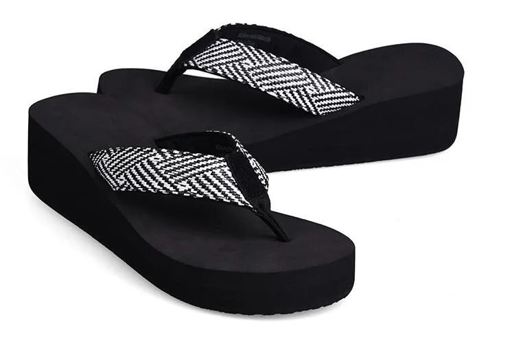 flip flops women beach sandals brown