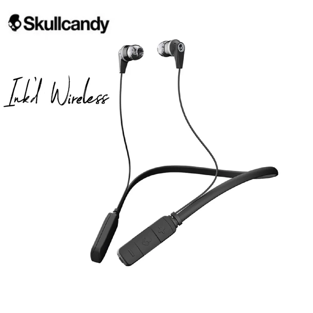Skullcandy INKD 2 0 Беспроводная Bluetooth Шейная висячая гарнитура высокого качества звук в