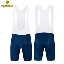 Велошорты мужские гелевые прокладки для горного велосипеда с лямками колготки Ropa Ciclismo впитывающие влагу для велосипедного спорта RidingBib брюки короткие