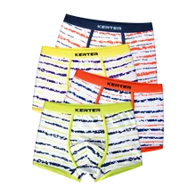 4 шт/партия однотонное нижнее белье для мальчиков и девочек трусы для детей мягкие трусы-боксеры для маленьких мальчиков для подростков от 2 до 16 лет