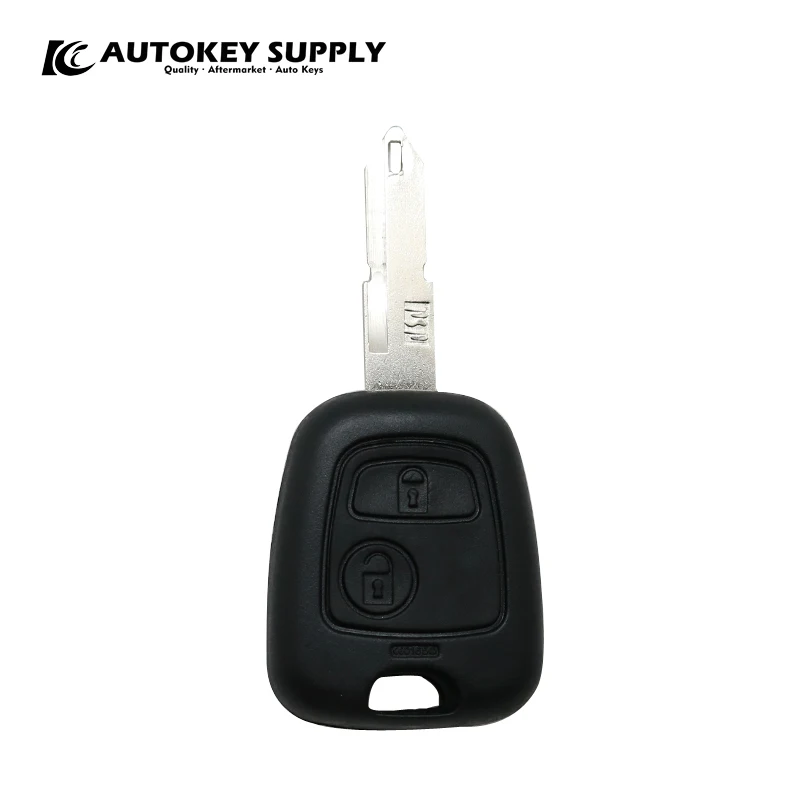 

AUTOKEY SUPPLY factory direct sales. Car styling for Alarm controle for Citreon C3 ASK 433Mhz(307)2 button car key. AKCIC405