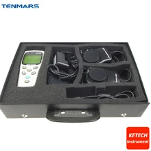 UVA 320-400nm, солнечная мощность 400-1100nm, свет Lux 400-1100nm 3в1 метр тестер USB Datalogger 45000 записей TM208