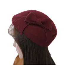 Цветочные дизайнерские шляпы из натуральной шерсти для свадьбы и фестиваля, вечерние шляпы в винтажном стиле