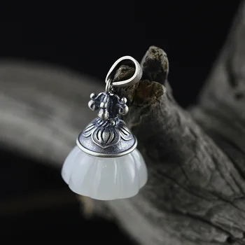 

S925 Silver Jewelery Seiko Features Lotus Pendant