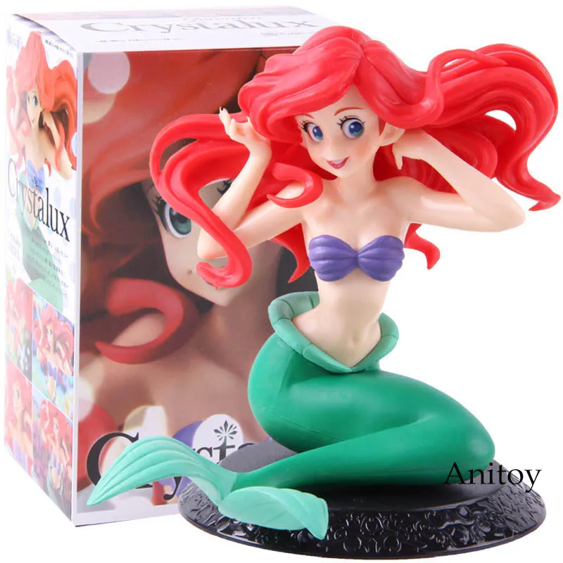 

The Little Mermaid Princess Ariel Crystalux Action Figure Collectible Model Toy Doll Gift For Kids