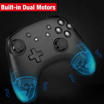 

Bluetooth 6-Axis Somatosensory vibration Gamepad Controller For Nintend Switch Pro Game Controller Controller For switch r15