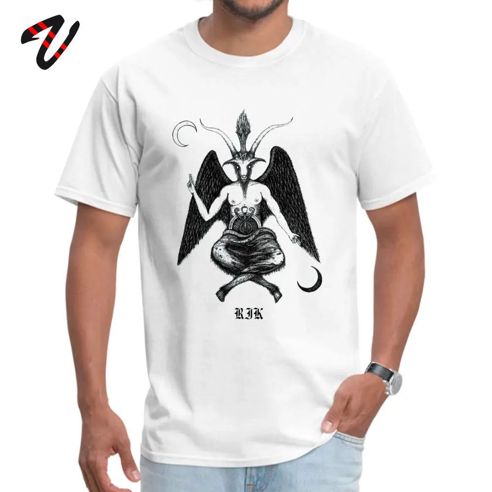 

BAPHOMET Normal T Shirts for Men Pure Pitbull Fall Tops Shirt Camisa Top T-shirts Retro Supernatural