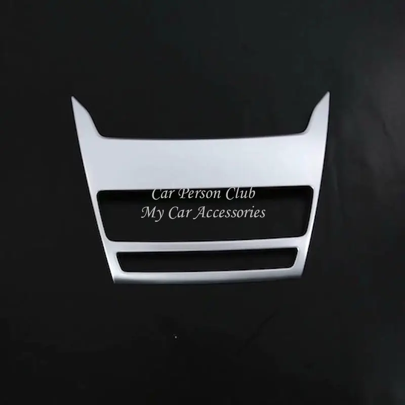 

Central Control Navigation Dashboard Panel Cover Frame Trims For Mitsubishi Eclipse Cross 2018 ABS Chrome Stickers Car Accessory