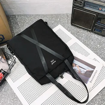 

MOLAVE Backpack Fashion Women Nylon Solid Color Capacity Student Backpack Travel Couple Bag Letter new backpack laptop 2019Jul8