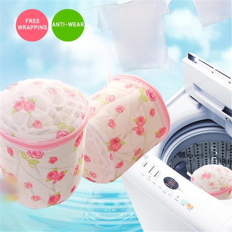 TTLIFE New Women Lingerie Underwear Bra Sock Laundry Basket mesh bag Washing Aid Net Mesh Zip