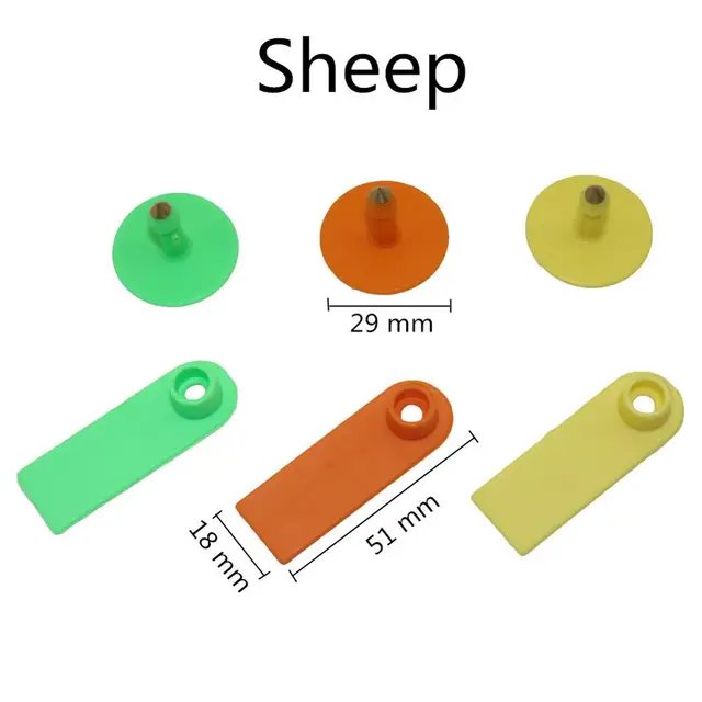 Diy 100pcs Custom Sheep Ear Laser Printing Names Telephone Number Logo Pig Cattle Rabbit Farm Animal Ear Cages Accessories Aliexpress