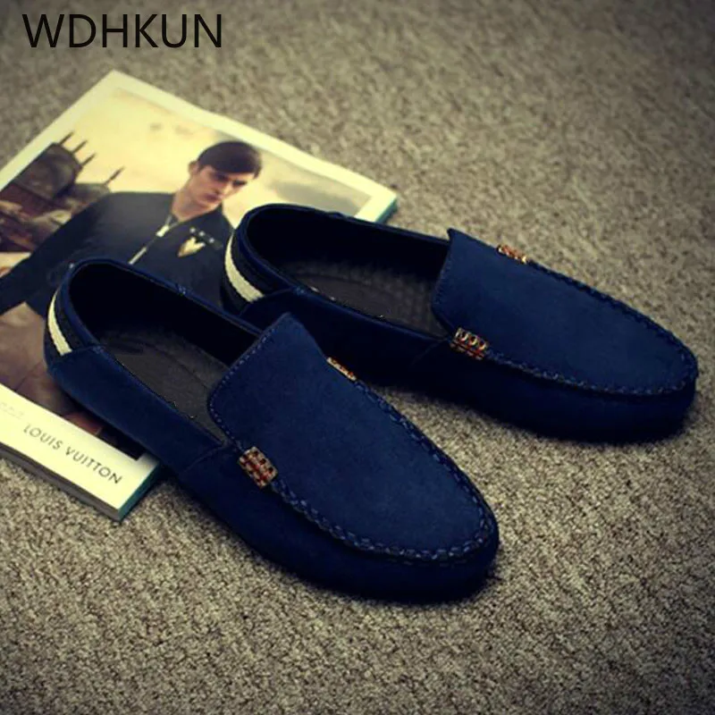 

2019 New Fashion Men's Shoes Spring Style Soft Men Loafers High Quality Leather Shoes Men Flats Metal Decoration Driving Shoes