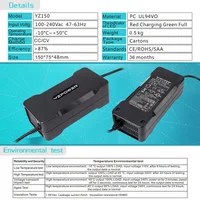 ליתיום סוללה מטען 58.8V 4A ליתיום סוללה מטען Intelligent עבור Li-על רכב חשמלי רובוט כלי חשמלי 48V סוללה (5)