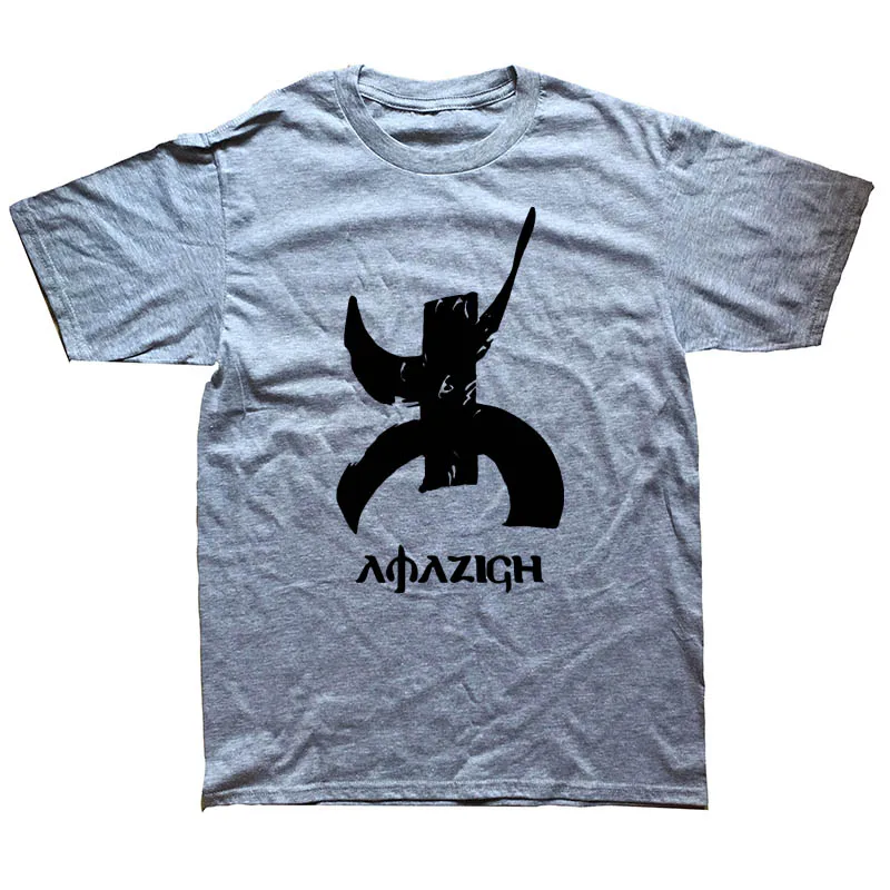 

Amazigh Funny T Shirts Men Summer Cotton Harajuku Short Sleeve O Neck Streetwear Black T-shirt