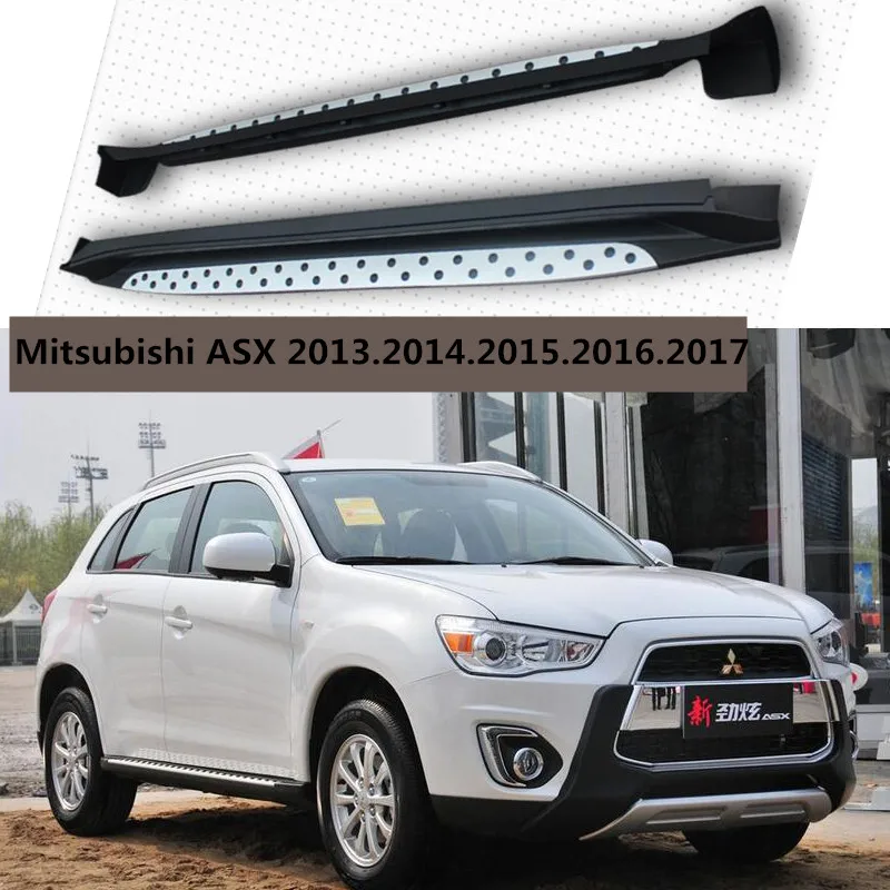 Для Mitsubishi ASX 2013. автомобильные ходовые доски боковые шаг бар педали Высокое качество дизайн Nerf баров