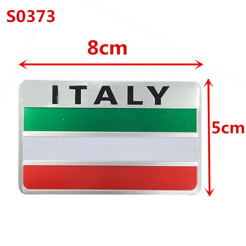 3D France Russia German Italy Flag Emblem Badge Sticker Decal Accessories for Peugeot Citroen Renault DS Toyota VW motorcycle sticker decals
