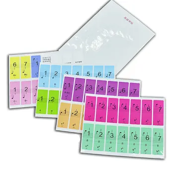 

Musical Symbol Sticker Colorful Music Sticker Piano Piano Stickers Paper