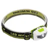 Mini lámpara de la cabeza 4 modo impermeable 600Lm R3 + 2 linterna LED Super brillante faro de la linterna Lanterna con diadema uso 3AAA ► Foto 3/6
