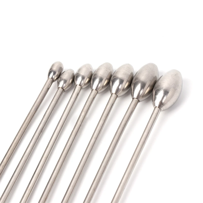 Stainless Steel Penis Plug Urethral Dilator Chastity Catheters Sound