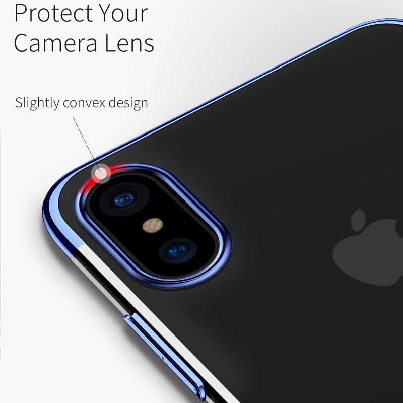 Baseus Роскошный чехол для телефона для iPhone X Capinhas ультра тонкий жесткий PC задняя крышка цветной чехол для iPhone X для iPhone 11 Pro Max чехол