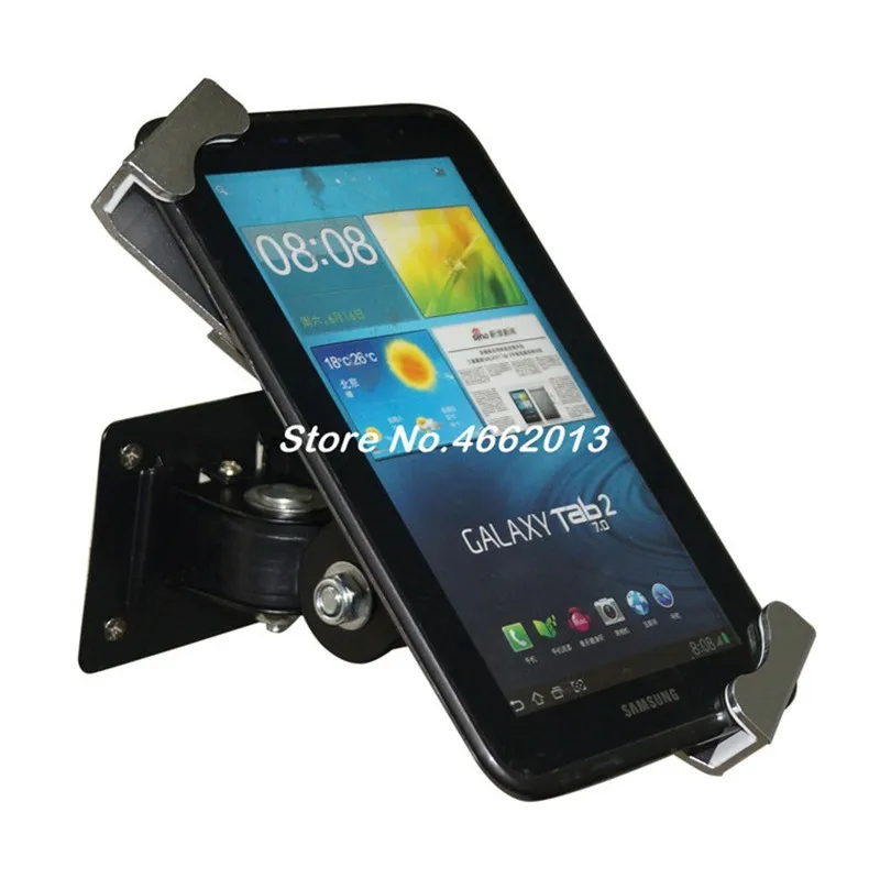 7-10,1 дюймов планшет безопасности настенный накладной замок кронштейн дисплей Монтажная поддержка для Samsung Galaxy Tab 1" 8"/lenovo/surface pro