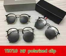 Thom TB710 New York Eyeglasses Frames for men and women Optical Spectacles glasses with clip and