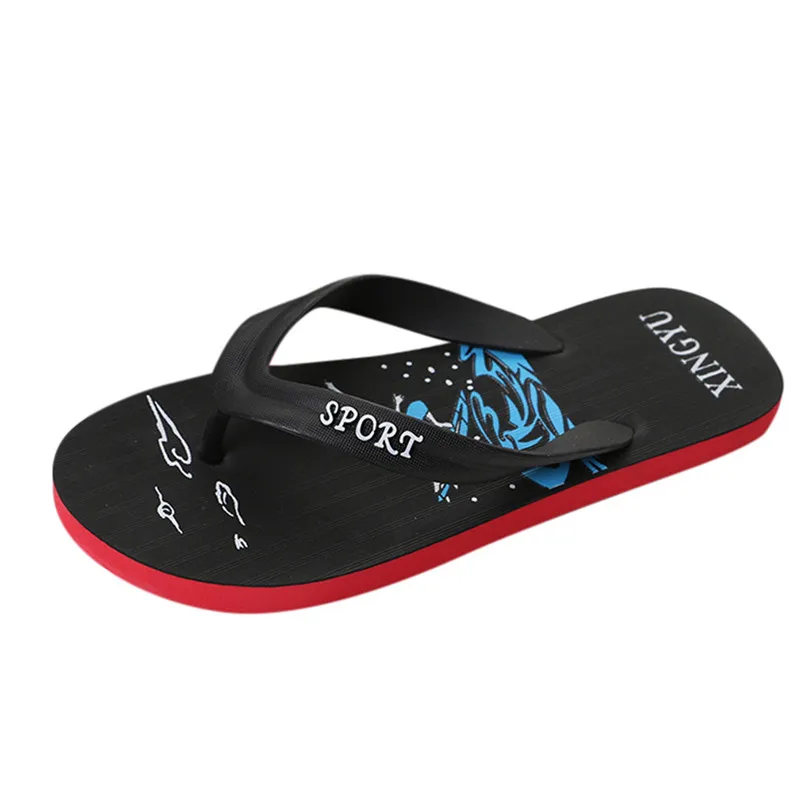 

Men Summer Fashion Anti Skidding Pinch Sandals Slipper indoor & outdoor Flip Flop Beach Shoes sapato masculino calzado hombre T