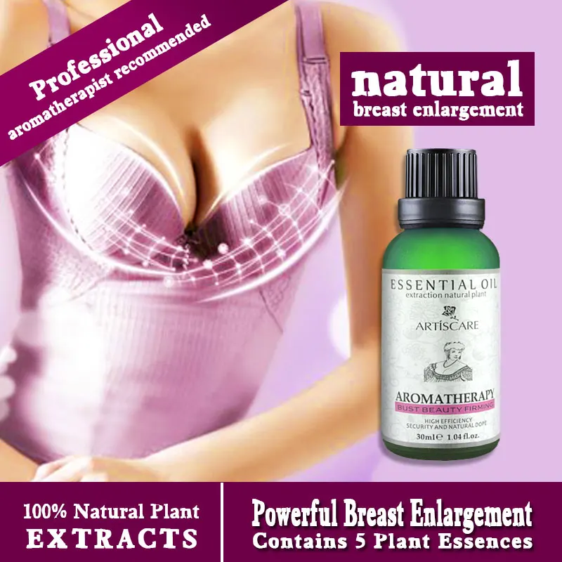Масло для увеличения груди ARTISCARE 100% натуральный растительный экстракт мощный