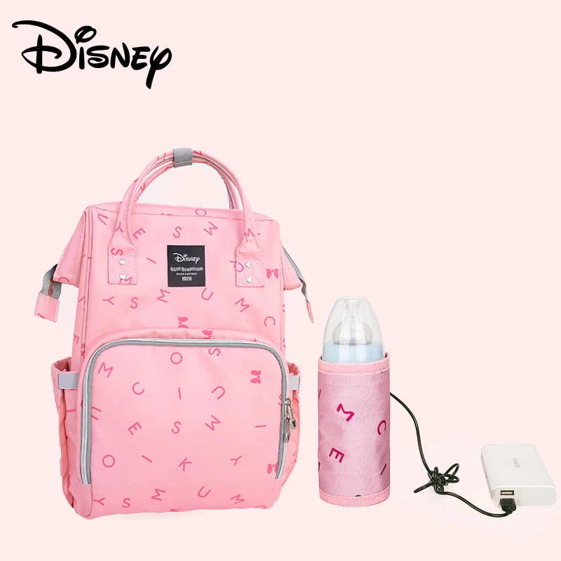 Сумка для мамы Disney рюкзак подгузников с изоляцией бутылок прогулок и