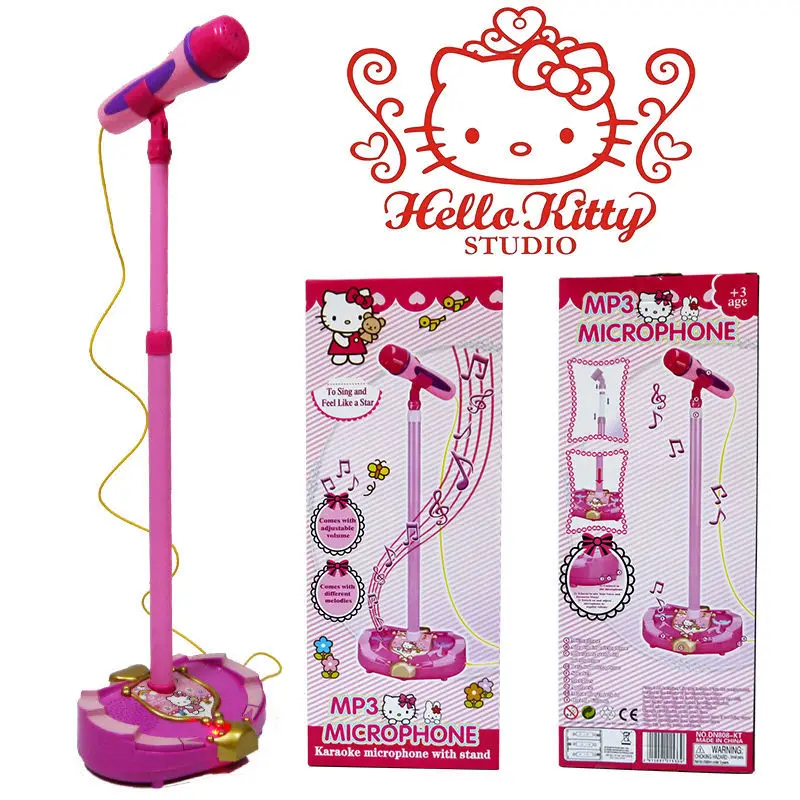 HELLO KITTY EDUCATIONAL MUSICAL INSTRUMENT MICROPHONE