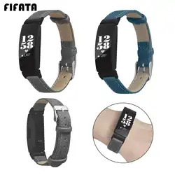 FIFATA Новый кожаный ремешок в ковбойском стиле для Fitbit Inspire браслет для смарт-часов Замена аксессуаров для Fitbit спортивные часы