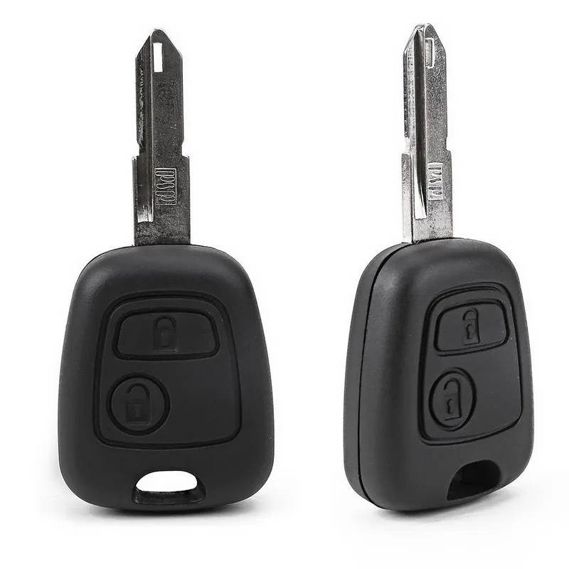 Корпус дистанционного ключа подходит для 2 BTN PEUGEOT 206 205 405 106 чехол для ключей