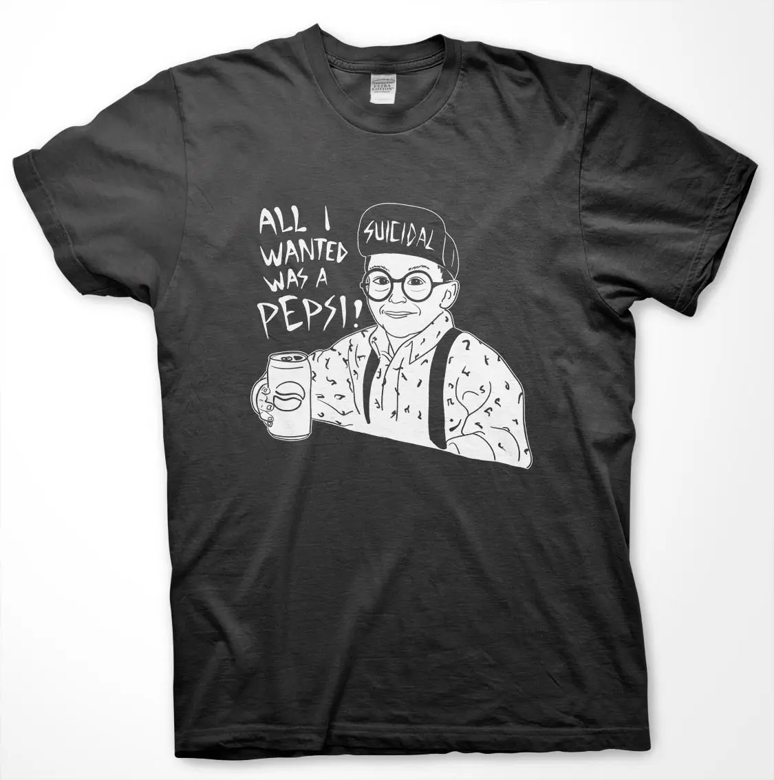 

Suicidal Fuller - All I Wanted Was A Pepsi T Shirt Home Alone Tendencies Top Quality 2018 New Brand Men'S Summer Style T-Shirt