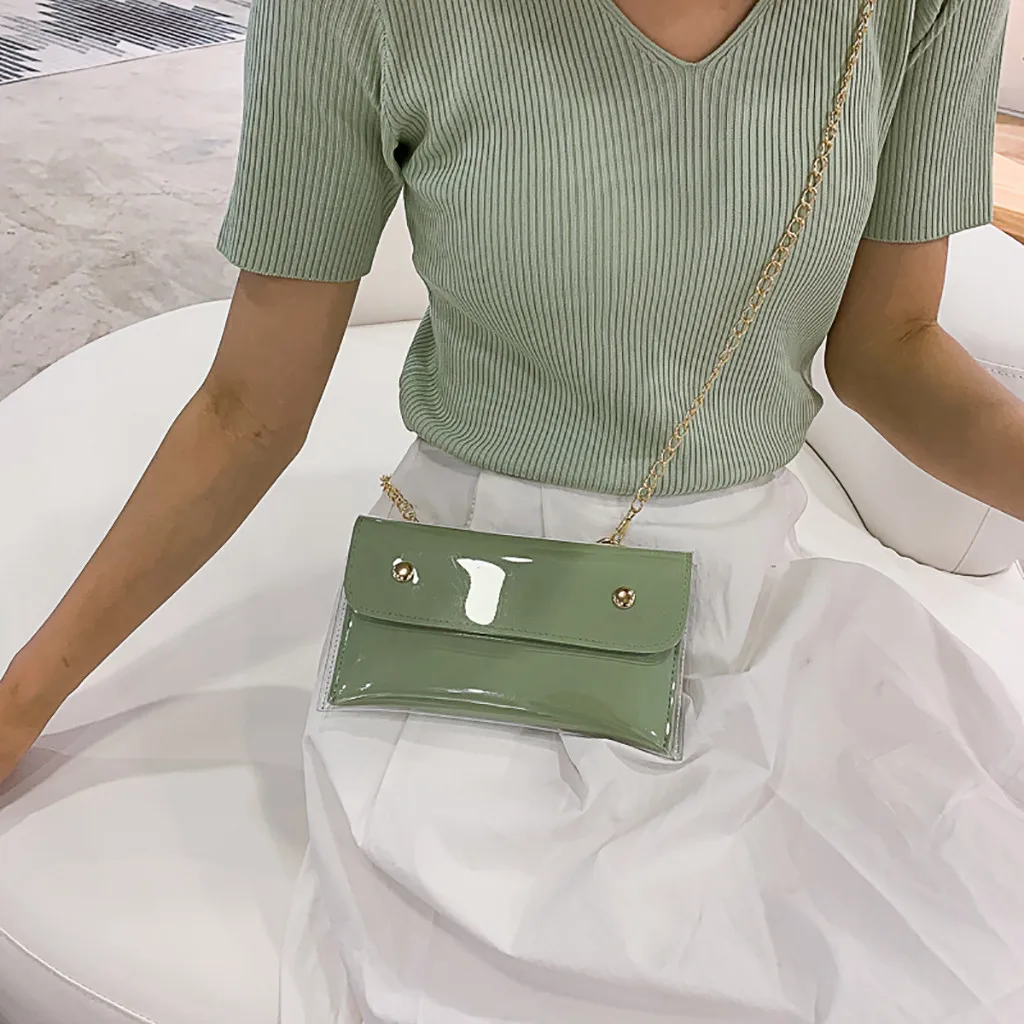 

Woman Trendy Solid Color Waist Bags Ladies Simple Multi-function ChetBags 2019 New Borsa a tracolla da donna