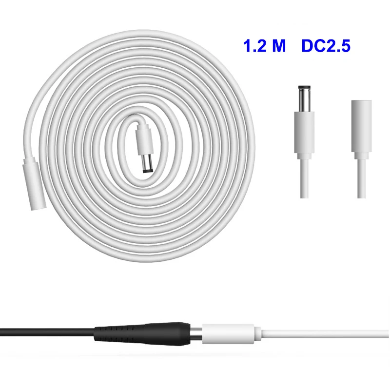 

Projector Accessories DC Power Extension Cord 1.2m DC2.5 Cable 1.8M HDMI 2.0 Cable For XGIMI H1 H2 H1S Z6 Z4 CC Aurora projector