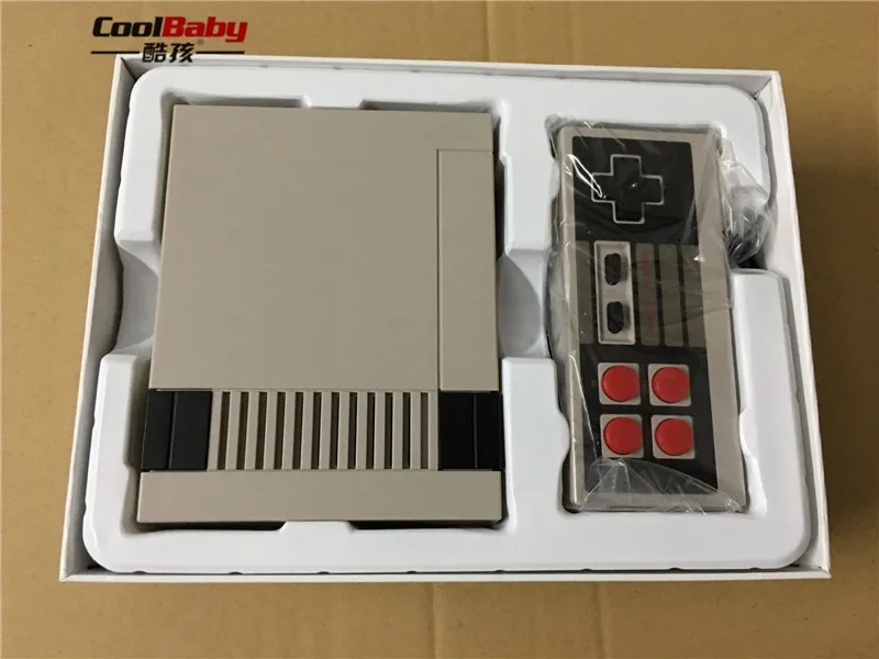 30 шт./лот мини-ТВ портативная игровая консоль для детей видеоигра NES игры встроенные 600 различных игр PAL& NTSC двойной геймпад