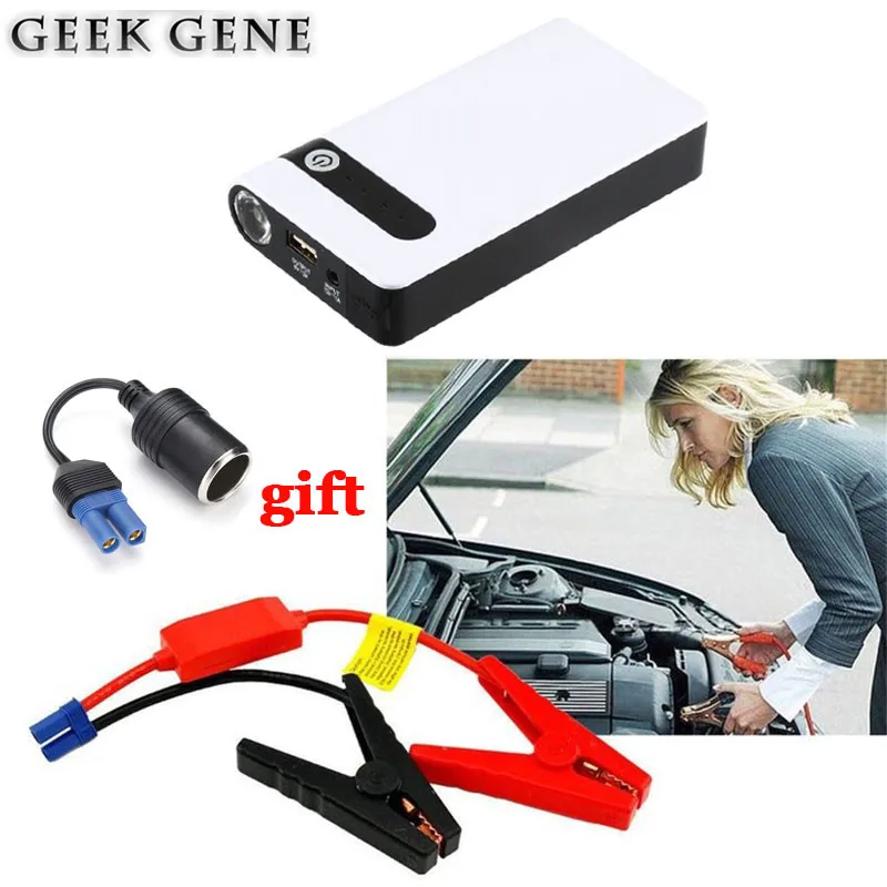 Mini Car Jump Starter 12V Car Charger for Car Battery 12000mAh Emergency Starting Device Power Bank Booster Buster Diesel Petrol