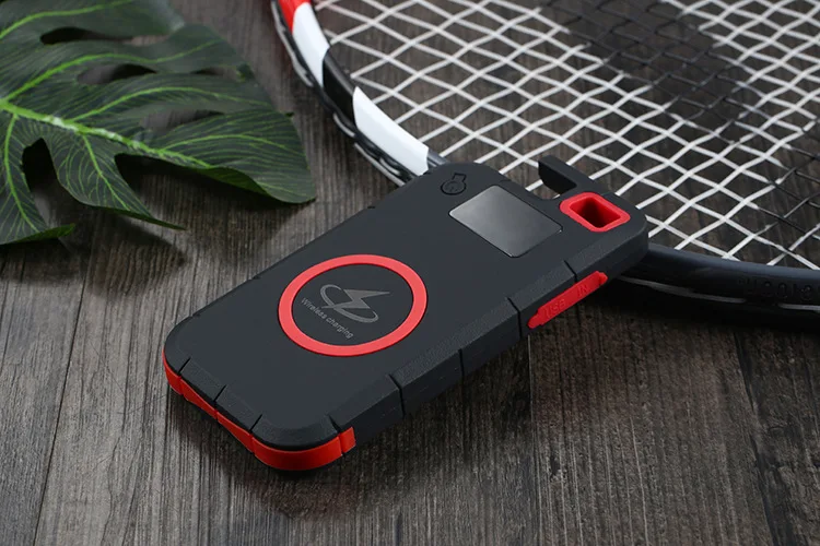 

wireless charging mobile power 20000mAh mobile phone bracket LCD screen wireless Powerbank charging treasure