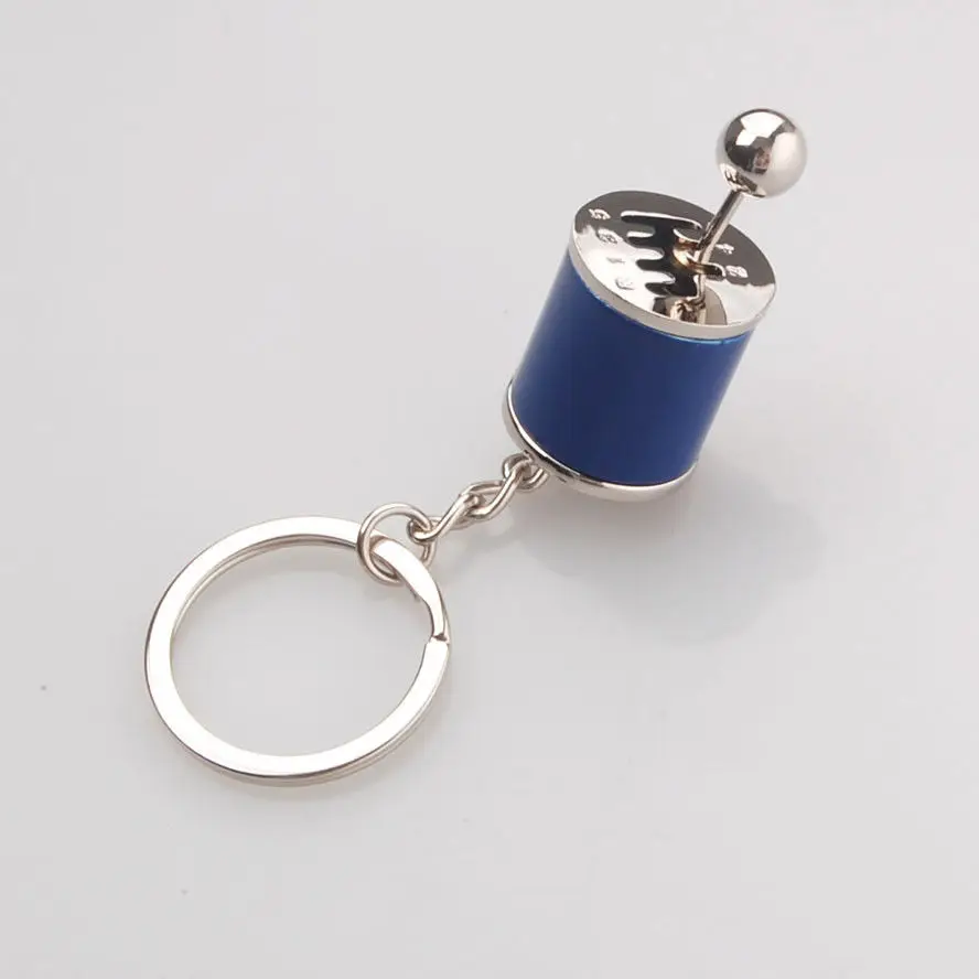 BBQ@FUKA Keychain Gear Shift 6 Speed Manual transmission Turbo Keyring
