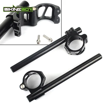 

BIKINGBOY 1 Pair ALU Alloy 43mm Split Clip Ons Handlebar For HONDA CBR 600 F4i F4 Sport SuperSport CBR1100XX Blackbird VFR750F