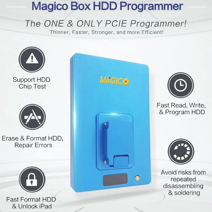 Oityn MAGICO box Read/write HDD Programmer For iPhone 4-7 plus iPad PCIE Programmer,restore iTunes expand storage,Memory upgrade