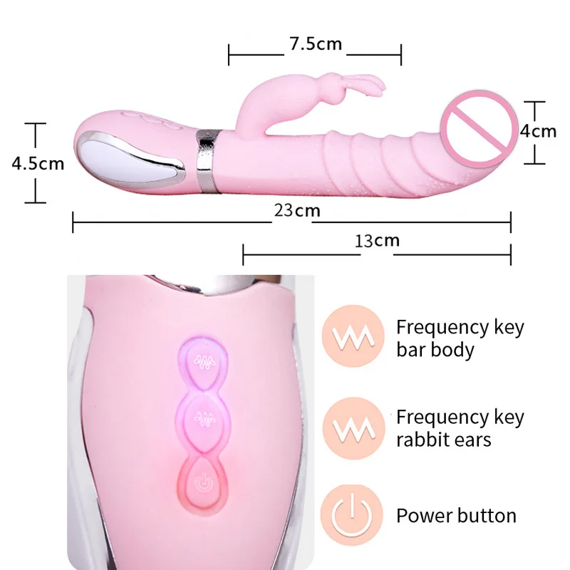 G spot кролик вибратор секс игрушки для женщин Стимулятор клитора игрушка femme